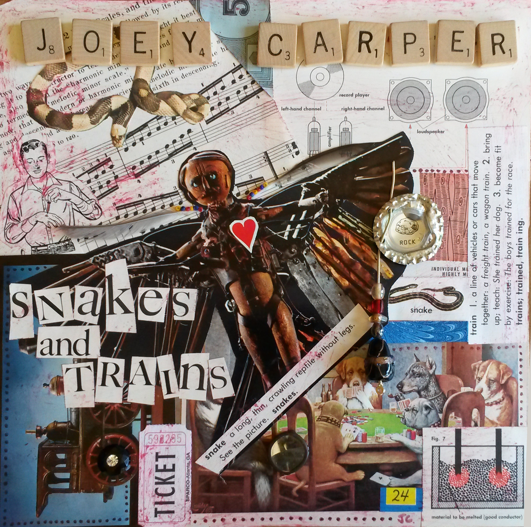 Snakes and Trains - new EP by Joey Carper